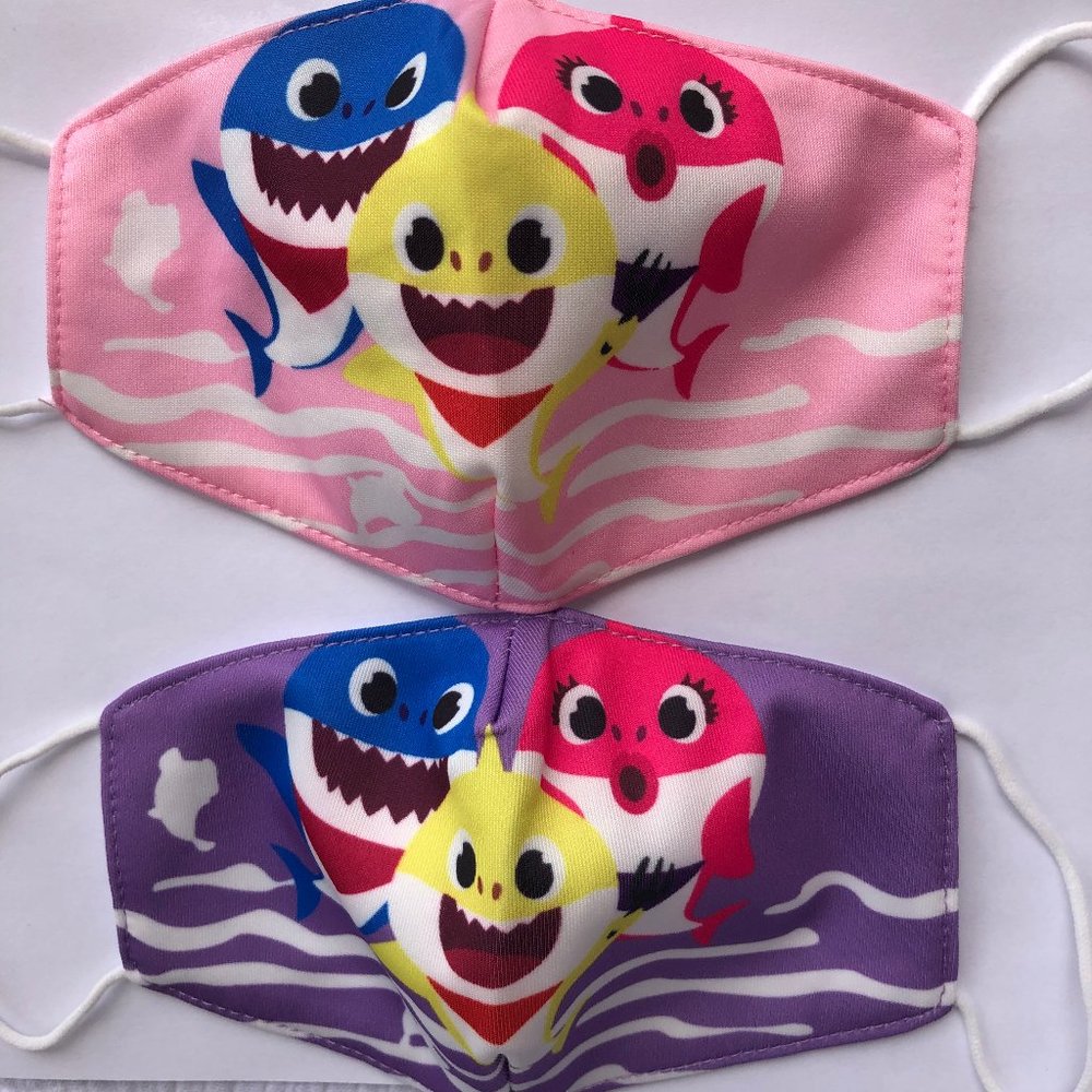 1 pc Kids face mask Baby Shark Dance - Picture 2 of 4